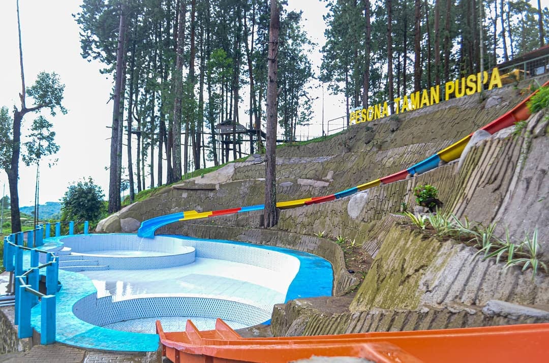 Gambar Pesona Taman Puspa - Destinasi Wisata Sumedang