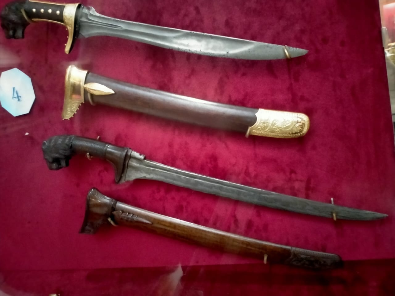 Gambar Badik Curuk Aul - Benda Pusaka Sumedang